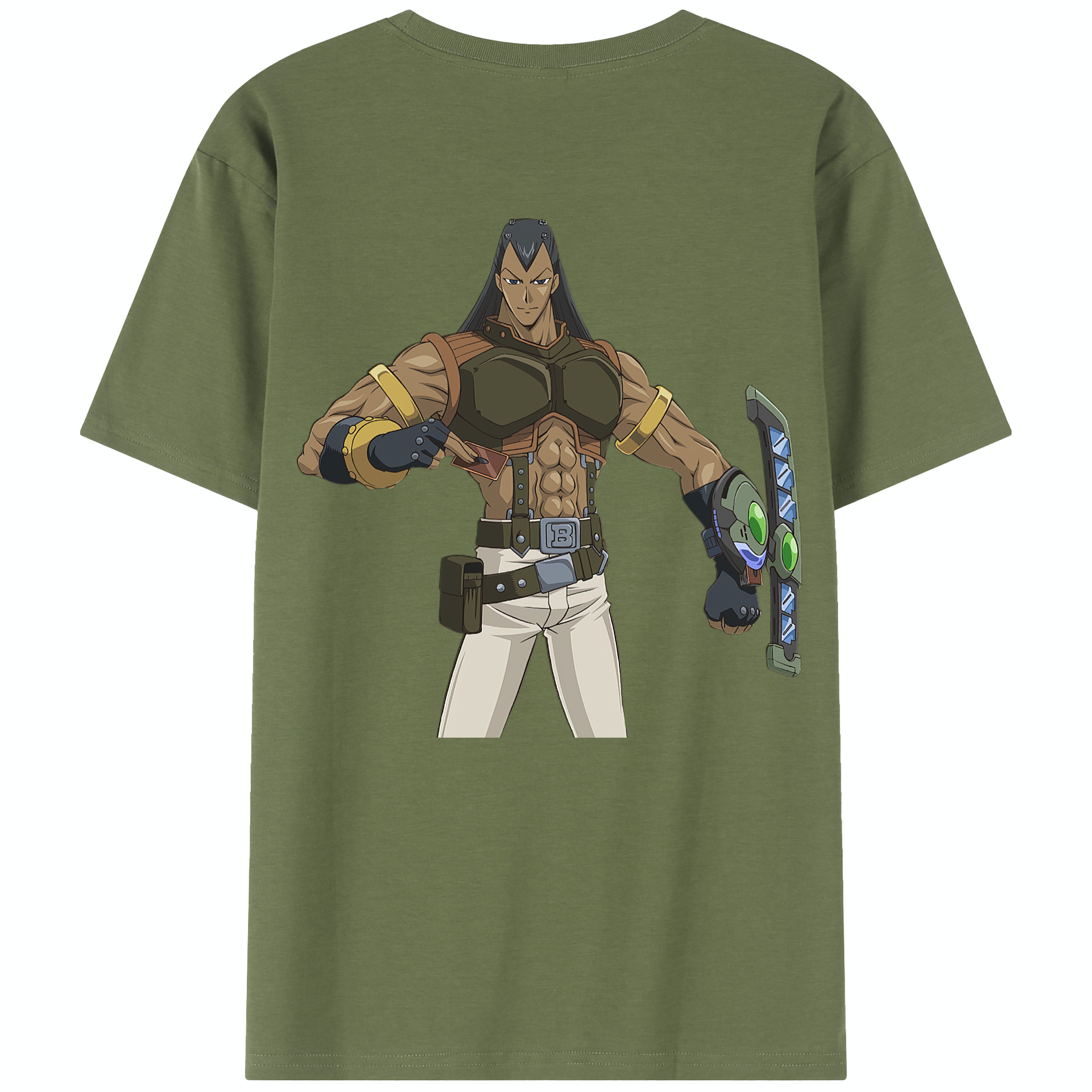 （画像用） 遊☆戯☆王 Yu-Gi-Oh! 綿100％半袖Tシャツ（背面プリント）
